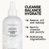 Pacifica Coconut Whip Cream to Foam Gentle Cleanser-687735307026-LR-358810-5-LR eShop