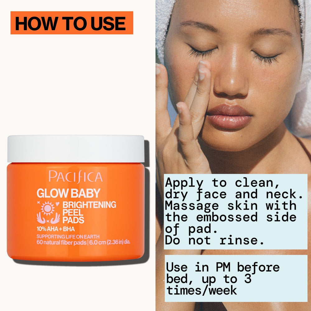 Pacifica Glow Baby Brightening Peel Pads, 60 count-687735305015-LR-359514-12-LR eShop