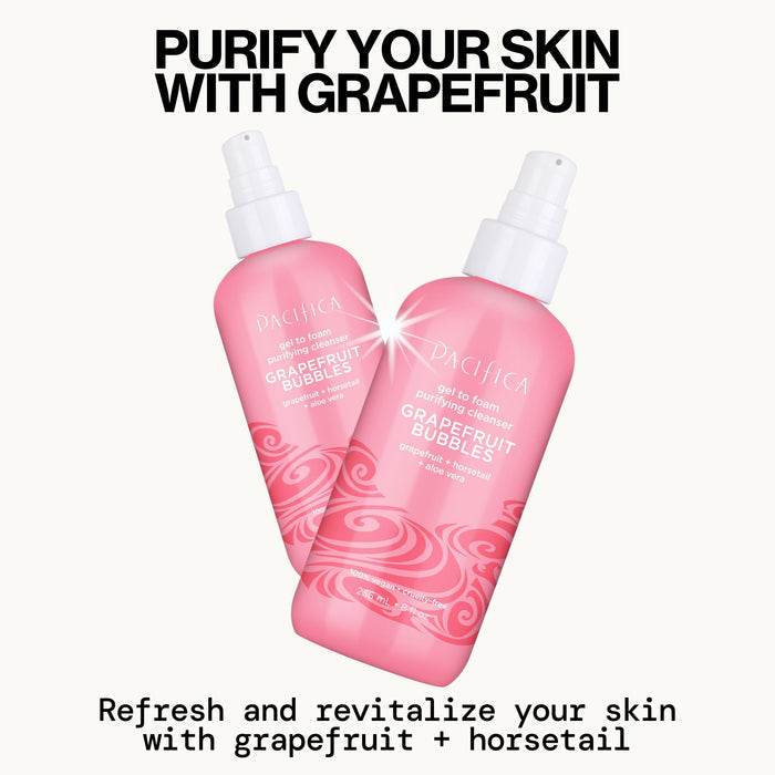 Pacifica Grapefruit Bubbles Gel to Foam Purifying Cleanser-687735306906-LR-358807-4-LR eShop