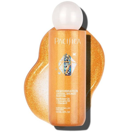 Pacifica Shimmering Body Oil - Crystal Bronze, 4 oz-687735303806-LR-360718-2-LR eShop