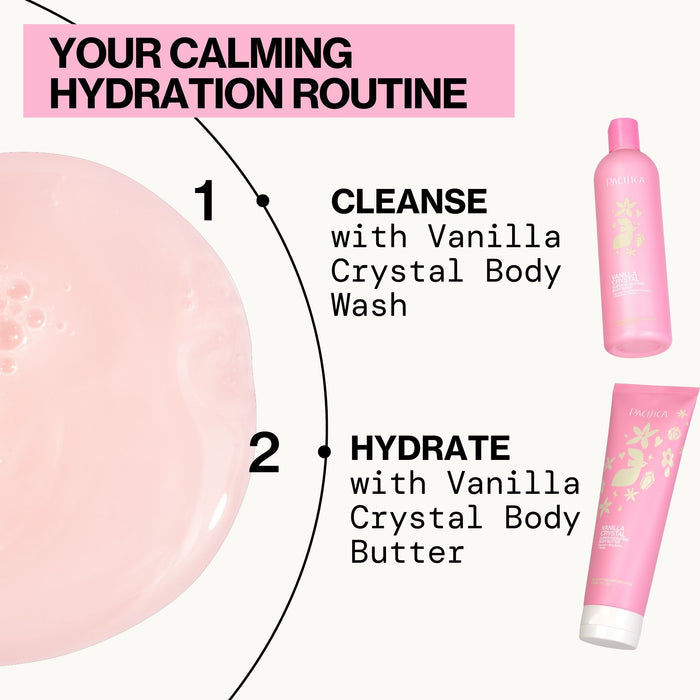 Pacifica Super Hydrating Body Wash - Vanilla Crystal, 12 oz-687735624345-LR-362413-13-LR eShop