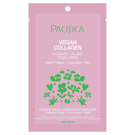 Pacifica Vegan Collagen Hydrate and Plump Facial Mask, 0.67 oz-687735306241-LR-360719-1-LR eShop