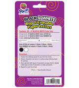Pacon Self-Adhesive 4" Paper Letters - Black and White, 180 count-045173016441-LR-331749-2-LR eShop
