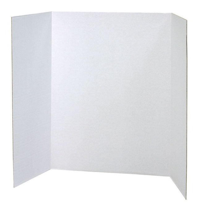 Pacon Tri-Fold Presentation Board - White, 40"X28"-045173037743-LR-322774-1-LR eShop