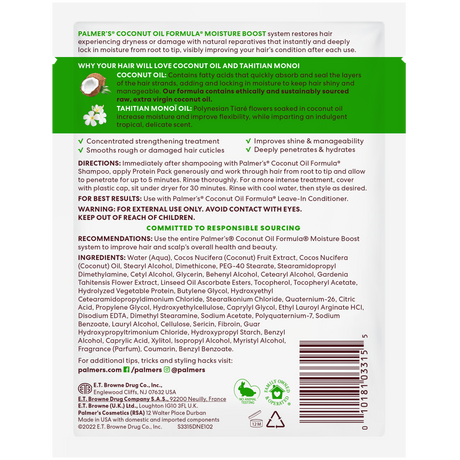 Palmer's Coconut Oil Formula Coconut Oil Deep Conditioning Protein Pack 2.1oz-010181033155-LR-306837-2-LR eShop