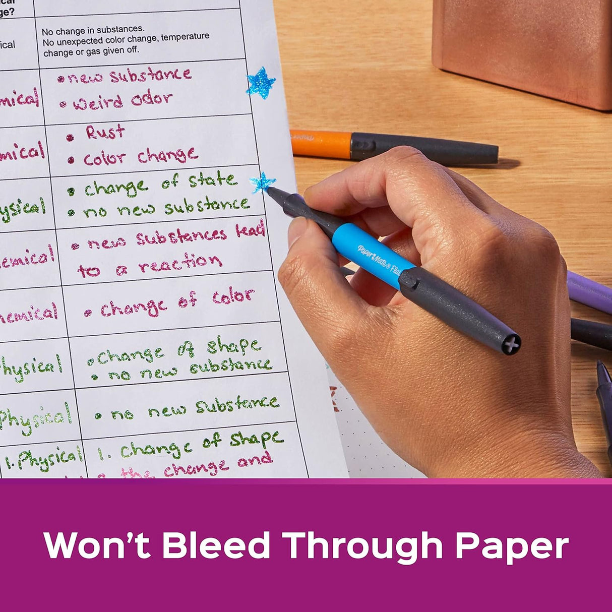 Paper Mate Flair Felt Medium Tip Set - Metallic City Lights, 4 count-071641190467-LR-354808-5-LR eShop