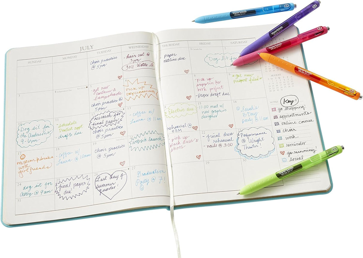 Paper Mate InkJoy Medium Point Retractable Gel Pens - Black, 2 Count-071641100633-LR-354807-4-LR eShop