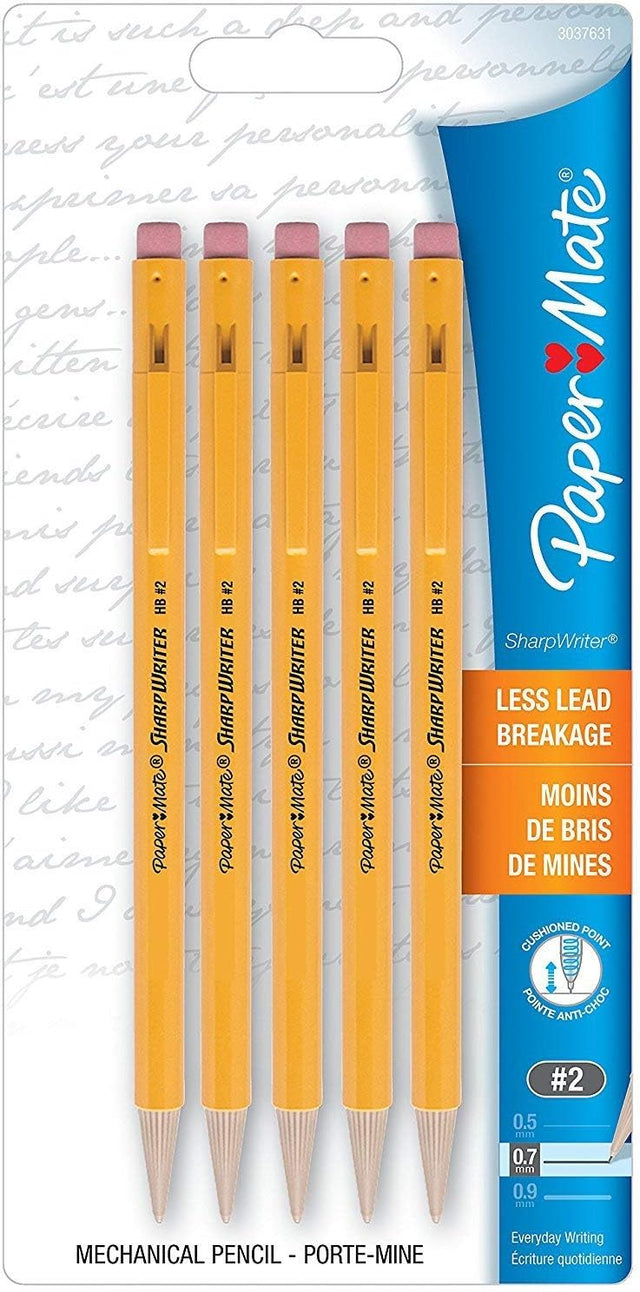 Paper Mate Sharpwriter Mechanical Pencils, 5 count-041540303763-LR-349278-1-LR eShop