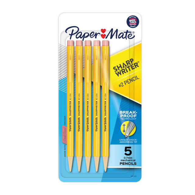 Paper Mate Sharpwriter Mechanical Pencils, 5 count-071641220157-LR-349278-1-LR eShop