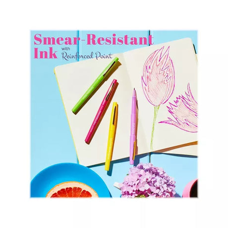 Paper Mate Sunday Brunch Scented Flair Medium Point Pen - Assorted Ink, 6 count-071641209732-LR-354809-2-LR eShop