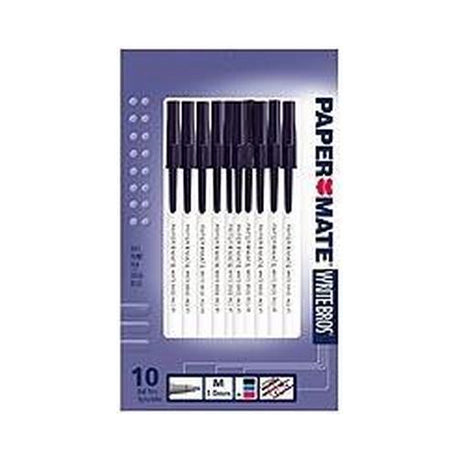 Paper Mate Write Bros 10 Ball Point Pen-041540931348-LR-28480-1-LR eShop
