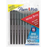 Paper Mate Write Bros Ballpoint Pens - Black, 10 count-041540933342-LR-28498-1-LR eShop