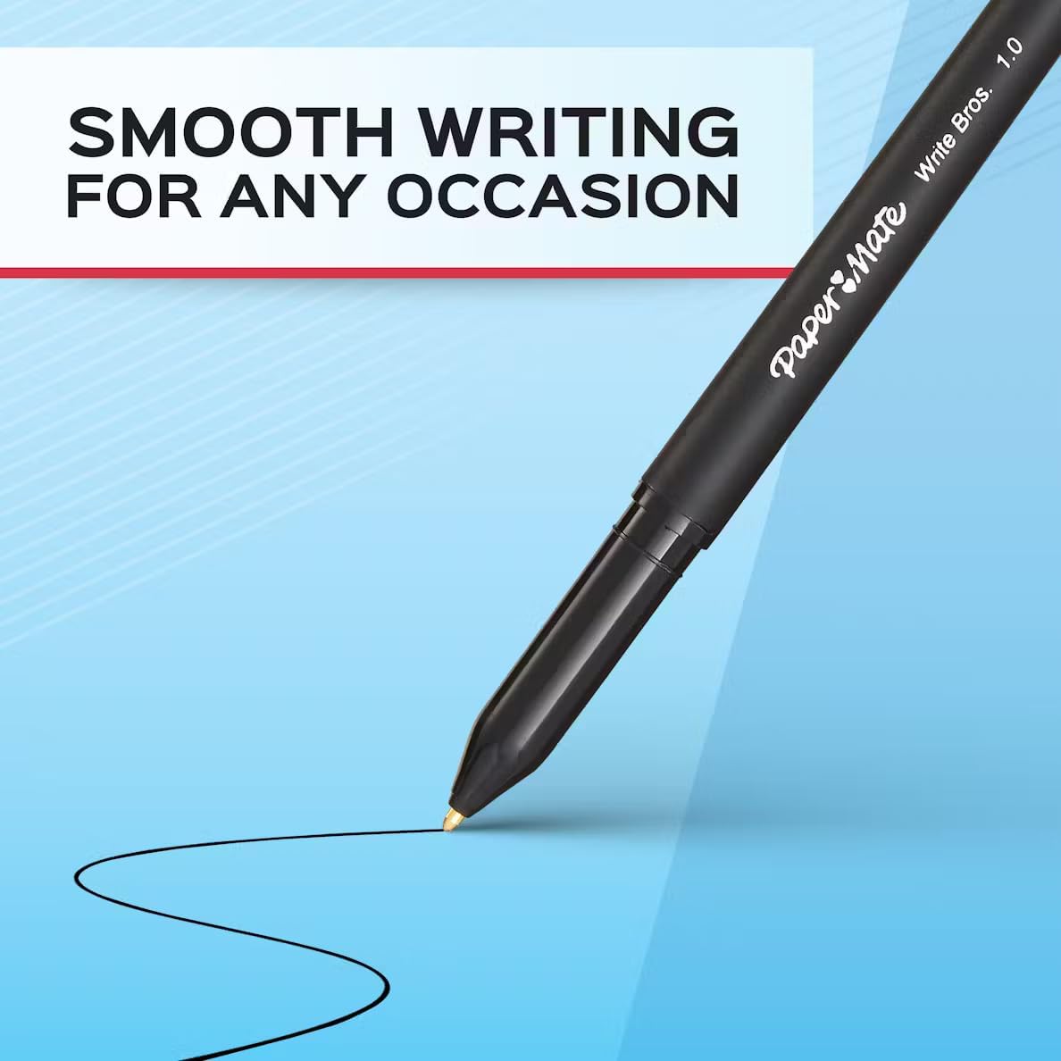 Paper Mate Write Bros Ballpoint Pens - Black, 10 count-041540933342-LR-28498-2-LR eShop