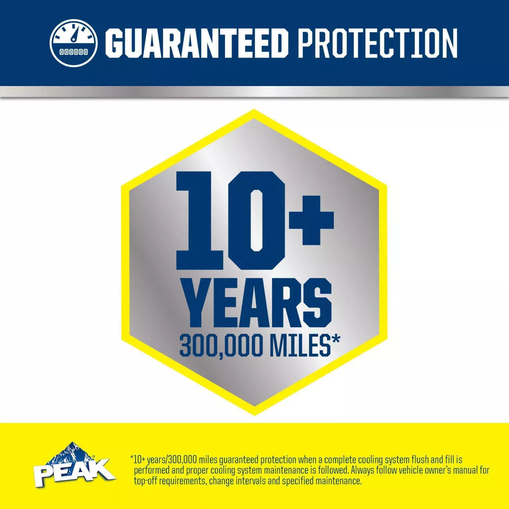 PEAK All Vehicles 50/50 Prediluted Antifreeze + Coolant, 1 gal-074804071887-LR-275386-7-LR eShop