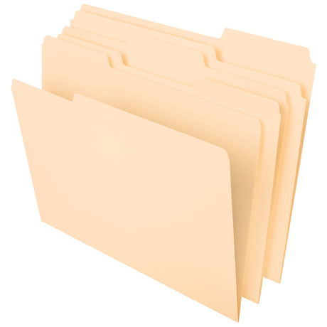 Pendaflex Manila File Folders, 1/3 Tab, Letter Size, 12 Pack-078787405189-LR-47811-1-LR eShop