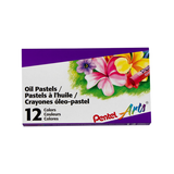 Pentel Arts Oil Pastels - Assorted Colors, 12 count-072512008911-LR-22988-1-LR eShop