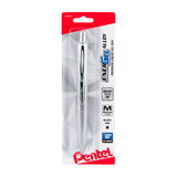 Pentel EnerGel Alloy Retractable Premium Liquid Gel Pen, Medium Line - Assorted Barrels With Black Ink, 1 count-072512252291-LR-331021-11-LR eShop