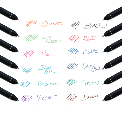 Pentel EnerGel Kuro Liquid Gel Pen, Medium line - Black Ink, 4 count-072512282281-LR-341039-6-LR eShop
