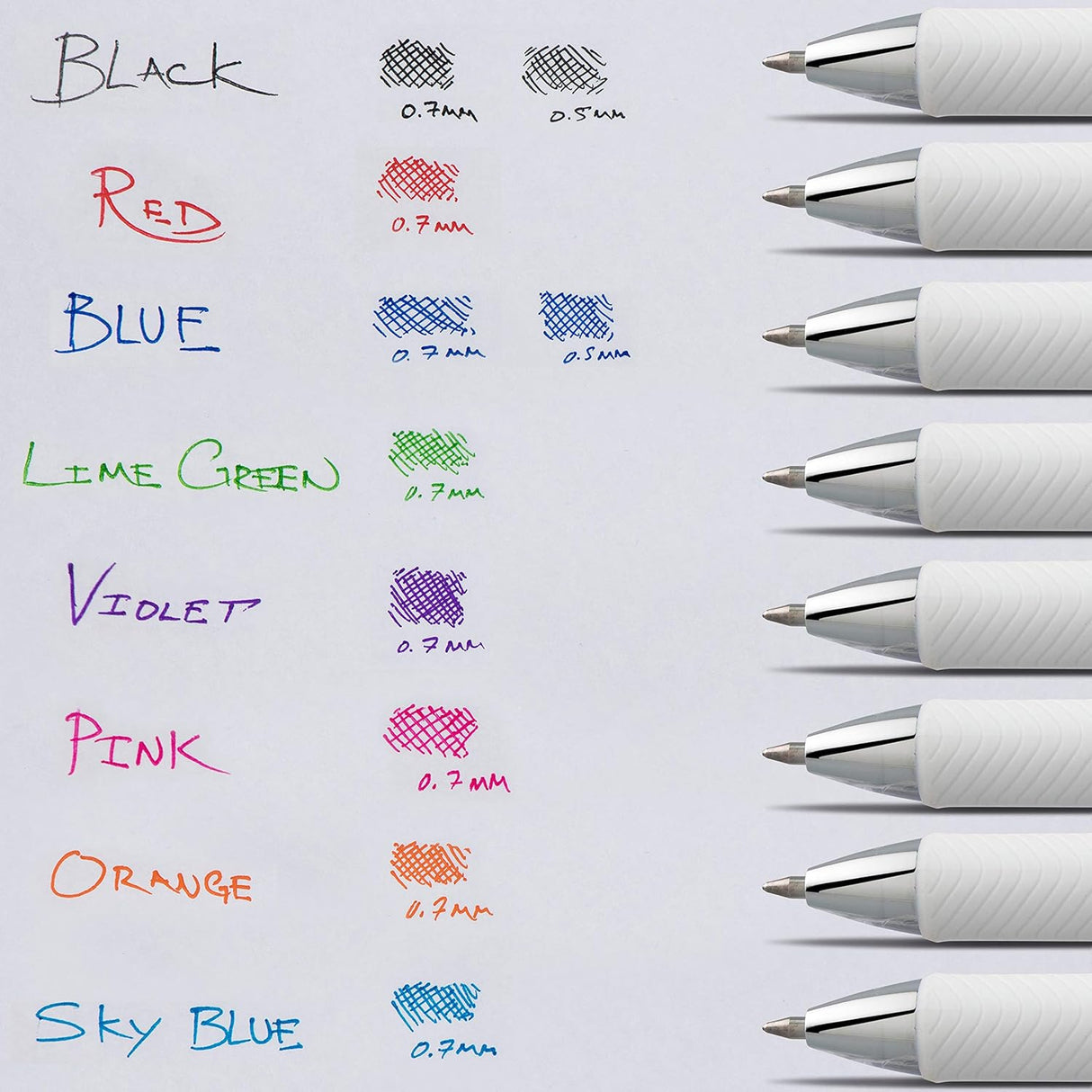 Pentel EnerGel Pearl Retractable Liquid Gel Pen, Medium Line - Black Ink, 2 count-072512251584-LR-315855-6-LR eShop