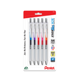 Pentel EnerGel RTX Liquid Gel Pen, Medium Line, Assorted Ink, 5 count-072512290552-LR-358293-1-LR eShop