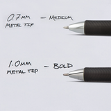 Pentel EnerGel RTX Retractable Liquid Gel Pen, Medium Line - Black Ink, 2 count-072512202357-LR-315853-11-LR eShop