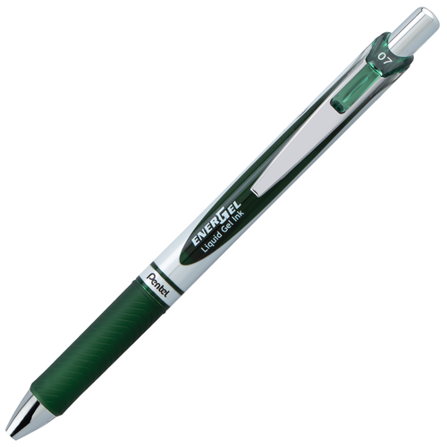 Pentel EnerGel RTX Retractable Liquid Gel Pen, Medium Line - Forest Green Ink, 1 count-884851050984-LR-345702-2-LR eShop