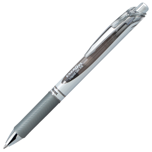 Pentel EnerGel RTX Retractable Liquid Gel Pen, Medium Line - Gray Ink, 1 count-884851051011-LR-345706-1-LR eShop