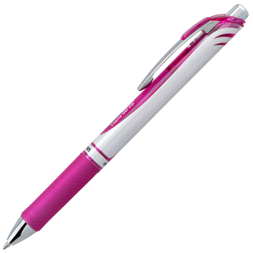 Pentel EnerGel RTX Retractable Liquid Gel Pen, Medium Line - Magenta Ink, 1 count-884851051066-LR-345700-9-LR eShop