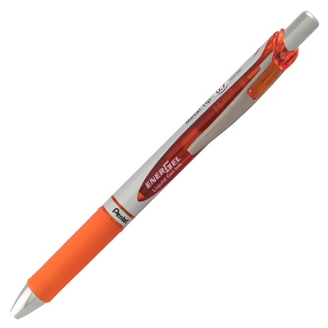 Pentel EnerGel RTX Retractable Liquid Gel Pen, Medium Line - Orange Ink, 1 count-884851015778-LR-345703-2-LR eShop
