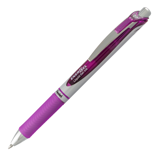 Pentel EnerGel RTX Retractable Liquid Gel Pen, Medium Line - Violet Ink, 1 count-072512200667-LR-324421-1-LR eShop