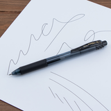 Pentel EnerGel-X Retractable Liquid Gel Pen, Medium Line - Black Ink, 2 count-072512243763-LR-271397-4-LR eShop