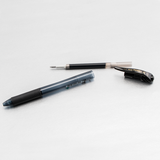 Pentel EnerGel-X Retractable Liquid Gel Pen, Medium Line - Black Ink, 2 count-072512243763-LR-271397-9-LR eShop