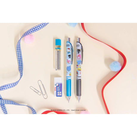 Pentel EnerGize Mechanical Pencil 0.7mm With Refill Lead and Small Block Eraser - Limited Edition Hello Kitty® and Friends, 2 count-072512293652-LR-365260-2-LR eShop