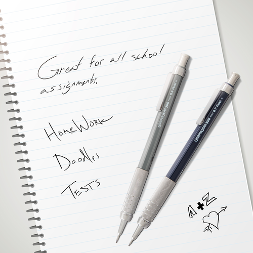Pentel GraphGear 500 Automatic Drafting Pencil - Black Barrel, 1 count-072512199862-LR-324415-6-LR eShop