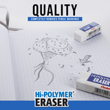 Pentel Hi-Polymer Large Block Eraser - White, 3 Pack-072512178386-LR-250579-3-LR eShop