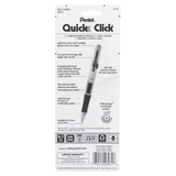 Pentel Quick Click Mechanical Pencil With Lead and Eraser Refills, 0.7 mm - Assorted Colors, 2 count-072512269718-LR-325286-12-LR eShop