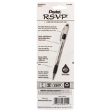 Pentel R.S.V.P. Ballpoint Pen, Fine Line - Black Ink, 2 count-072512070154-LR-107691-11-LR eShop