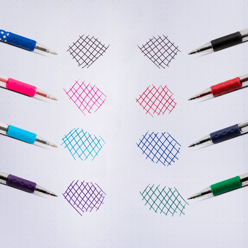 Pentel R.S.V.P. Ballpoint Pen, Fine Line - Red Ink, 2 count-072512070185-LR-107692-6-LR eShop