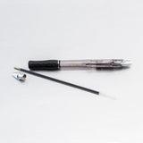 Pentel R.S.V.P. Super RT Ballpoint Pen, Medium Line - Black Ink, 2 count-072512270516-LR-325278-5-LR eShop