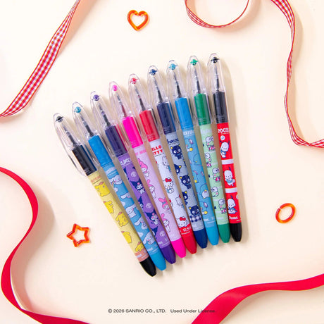 Pentel RSVP Ballpoint Pen Mix 1, 0.7mm Fine Line - Limited Edition Hello Kitty and Friends - Assorted Ink, 5 count-072512293638-LR-365259-2-LR eShop