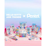 Pentel RSVP Ballpoint Pen Mix 1, 0.7mm Fine Line - Limited Edition Hello Kitty and Friends - Assorted Ink, 5 count-072512293638-LR-365259-5-LR eShop