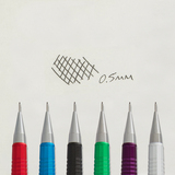 Pentel Sharp Mechanical Pencil, 0.5mm - Assorted Metallic Barrels, 1 count-072512266014-LR-326250-5-LR eShop