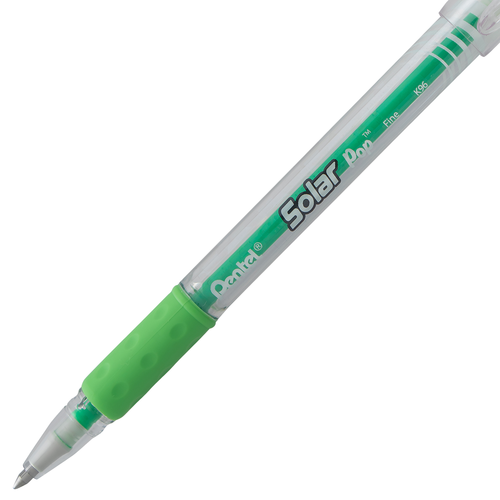 Pentel Solar Pop Neon Gel Pen, Medium Line - Lime Green Ink, 1 count-072512268711-LR-325971-6-LR eShop