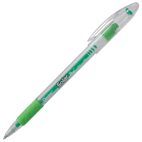Pentel Solar Pop Neon Gel Pen, Medium Line - Lime Green Ink, 1 count-072512268711-LR-325971-9-LR eShop