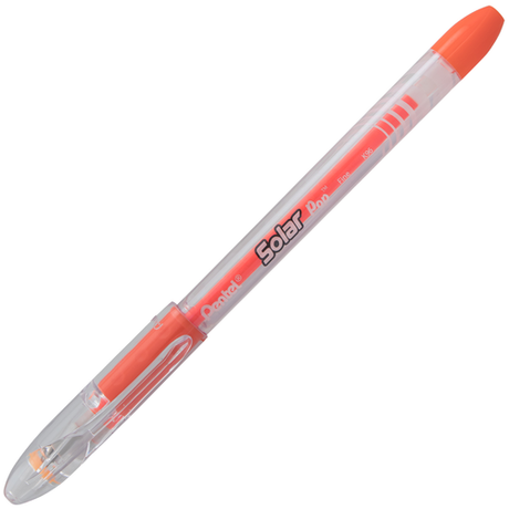 Pentel Solar Pop Neon Gel Pen, Medium Line - Orange Ink, 1 count-072512268650-LR-325969-2-LR eShop