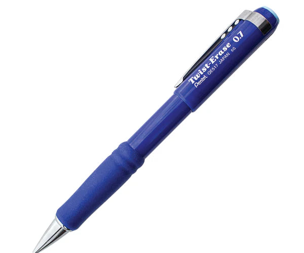 Pentel Twist-Erase III Mechanical Pencil, 0.7mm - Navy Blue Barrel, 1 count-072512266083-LR-336915-1-LR eShop