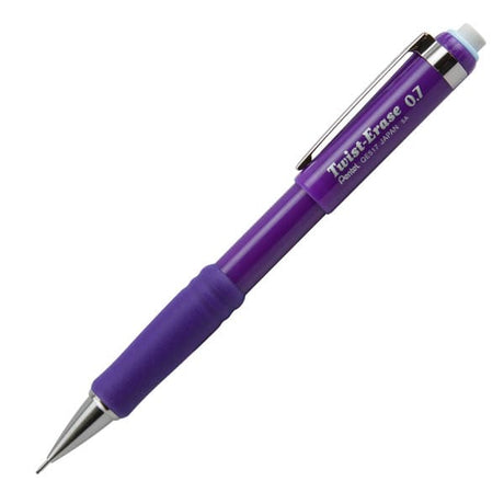 Pentel Twist-Erase III Mechanical Pencil, 0.7mm - Violet Barrel, 1 count-072512261828-LR-336919-1-LR eShop