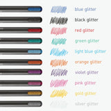 Pentonic Glitter Gel Pens - Assorted, 10 Count-802917285613-LR-358080-2-LR eShop