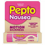 Pepto Nausea Motion Sickness Tablets, 10 count-301490003732-LR-361440-1-LR eShop