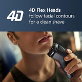PHILIPS Norelco 2400 Series Wet & Dry Men's Rechargeable Electric Shaver - Deep Black-075020107039-LR-355298-4-LR eShop